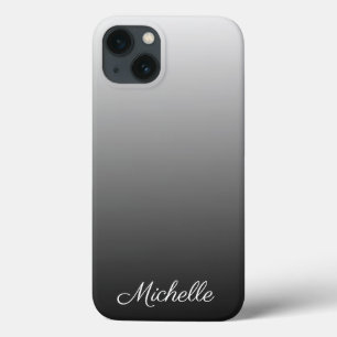 Personalisierter Farbverlauf Ober-schwarze Farbtön Case-Mate iPhone Hülle