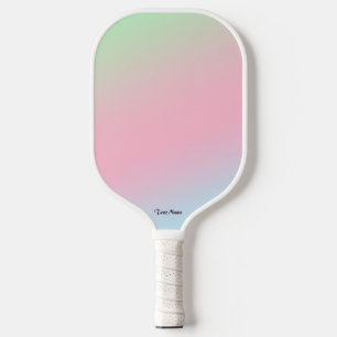 Personalisierter Farbverlauf Pickleball Schläger