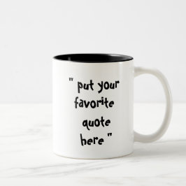 Personalisierter Favoritenpreis Zweifarbige Tasse
