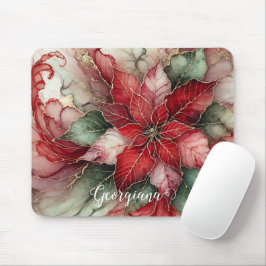 Personalisierter festlicher Bluthochdruck Tinte Po Mousepad