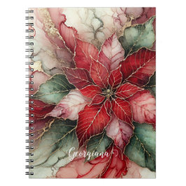 Personalisierter festlicher Bluthochdruck Tinte Po Notizblock