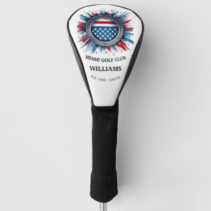 Personalisierter Firefighter Monogram Go Golf Headcover