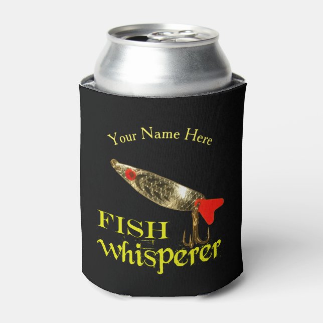 Personalisierter Fischflüster Dosenkühler (Kanne Vorderseite)