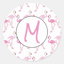 Personalisierter Flamingo-Hintergrund