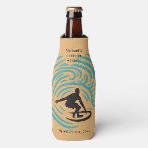 Personalisierter Flaschenkühler Bachelor Surf Woch