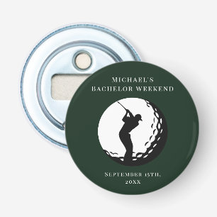Personalisierter Flaschenöffner   Bachelor Golf We