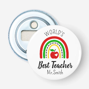 Personalisierter Flaschenöffner 'Bester Lehrer der