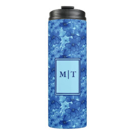 Personalisierter floraler Decorator Thermosbecher