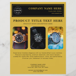 Personalisierter Flyer für Produkt-Werbeaktionen