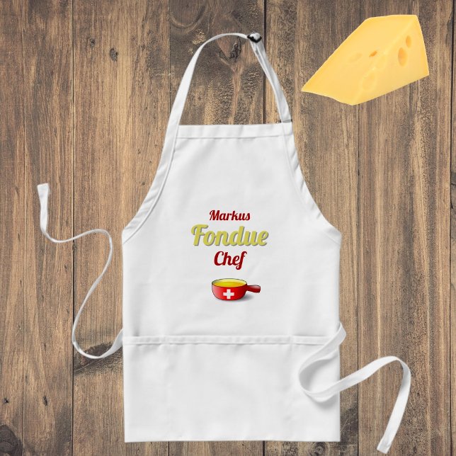 Personalisierter Fondue-Chef Schürze (Von Creator hochgeladen)