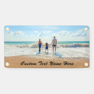 Personalisierter Foto-Banner mit benutzerdefiniert Banner