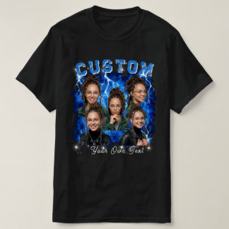 Personalisierter Foto-Bootleg T-Shirt