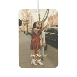 Personalisierter Foto Car Air Freshener Autolufterfrischer