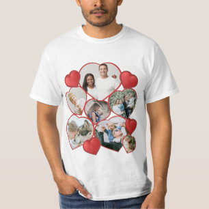 Personalisierter Foto Collage T - Shirt