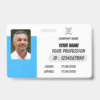 Personalisierter Foto-ID-Geschäftsausweis Ausweis