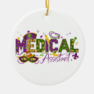 Personalisierter Foto-Medizinischer Assistent - Ma Keramik Ornament