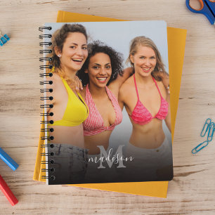Personalisierter Foto-Monogramm-2025-Kalender Planer