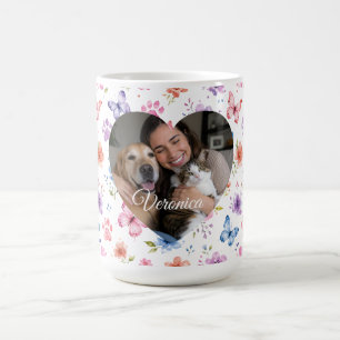 Personalisierter Foto- & Namensgeschenk-Katzenlieb Kaffeetasse