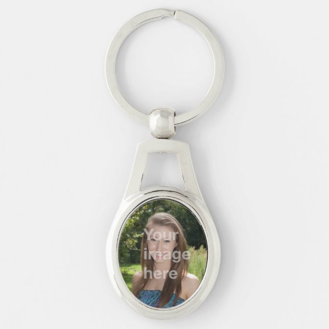 Personalisierter Foto Schlüsselanhänger (Vorderseite)