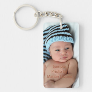 Personalisierter Foto-Schlüsselanhänger Schlüsselanhänger