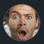 Personalisierter Foto Spaß Dartscheibe<br><div class="desc">Personalisieren Sie mit Ihrem Foto, um ein einzigartiges Geschenk zu schaffen. Entwickelt von Thisisnotme©</div>