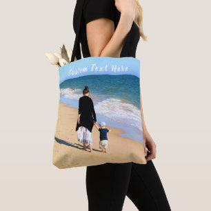Personalisierter Foto- und Texttasche Tasche