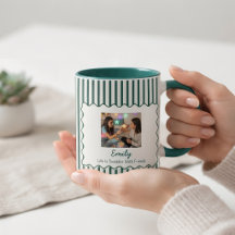 Personalisierter Fotobecher für Freunde Geschenk f