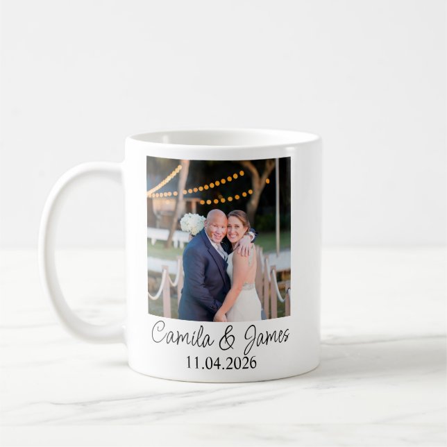 Personalisierter Fotobecher, Individueller Geschen Kaffeetasse (Links)