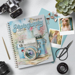 Personalisierter Fotografieplaner Retro-Kamera Planer