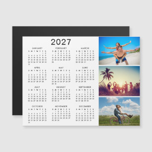 Personalisierter Fotokalender 2025 Magneteinladung
