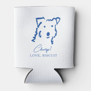Personalisierter Fox Terrier Hund Dosenkühler