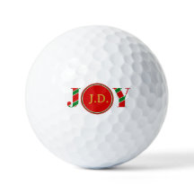 Personalisierter Freude GOLFMAS Weihnachts-Golfbal