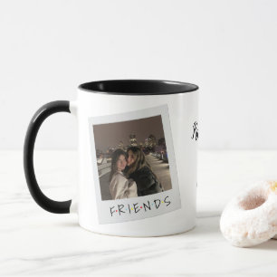 Personalisierter Freundschaftsbecher mit Foto & Na Tasse