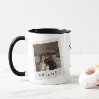 Personalisierter Freundschaftsbecher mit Foto & Na Tasse