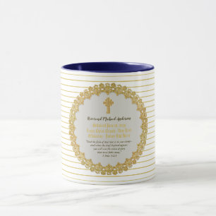 Personalisierter frisch ORDAINIERTER Priesterpasto Tasse
