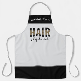 Personalisierter Friseur Schürze