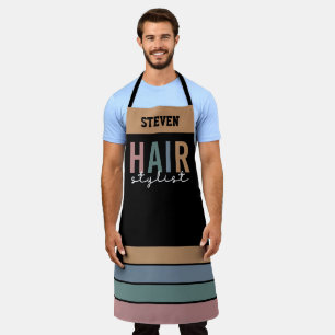 Personalisierter Friseur Schürze