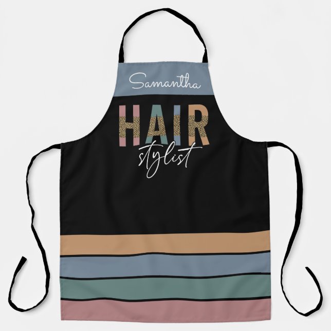 Personalisierter Friseur Schürze (Vorderseite)