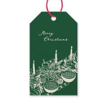 Personalisierter Frohe Weihnachten Tisch Minimal D