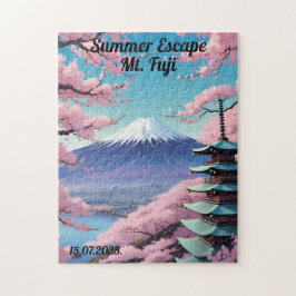 Personalisierter Fuji Puzzle
