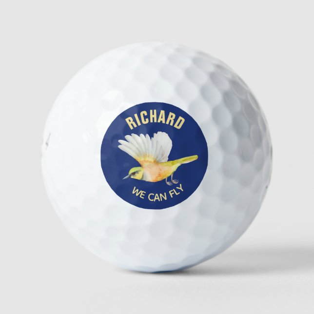 Personalisierter Fun - Name der benutzerdefinierte Golfball (Vorderseite)