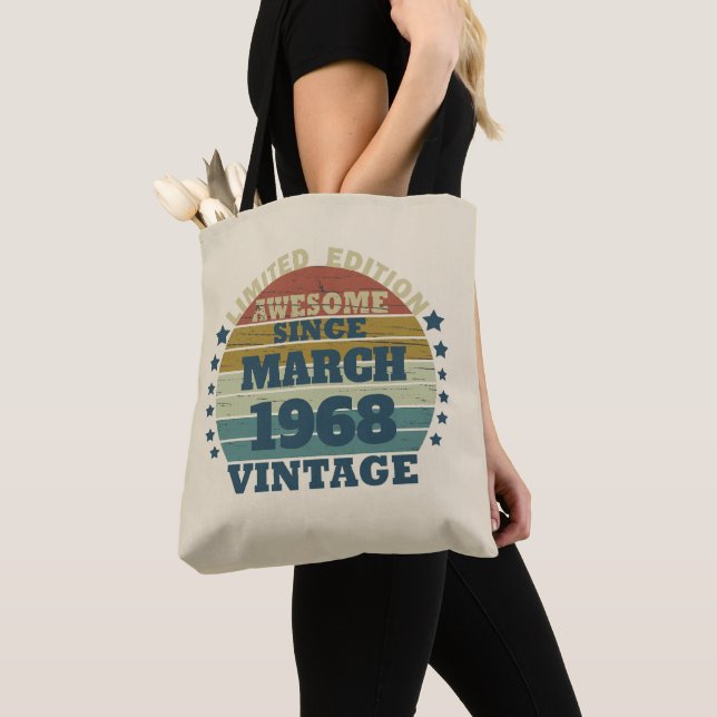 Personalisierter fünfundfünfzigster 55. Geburtstag Tasche (Von Nahem)