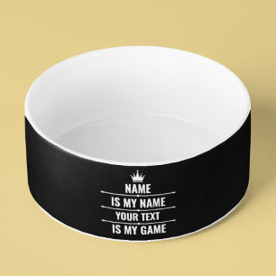 Personalisierter Funny Job und Name des Hobby Napf