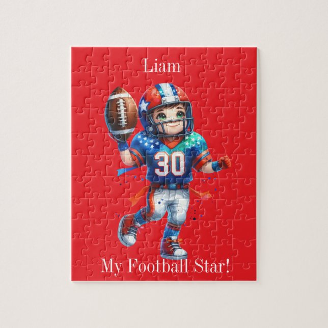 Personalisierter Fußball (Vertikal)