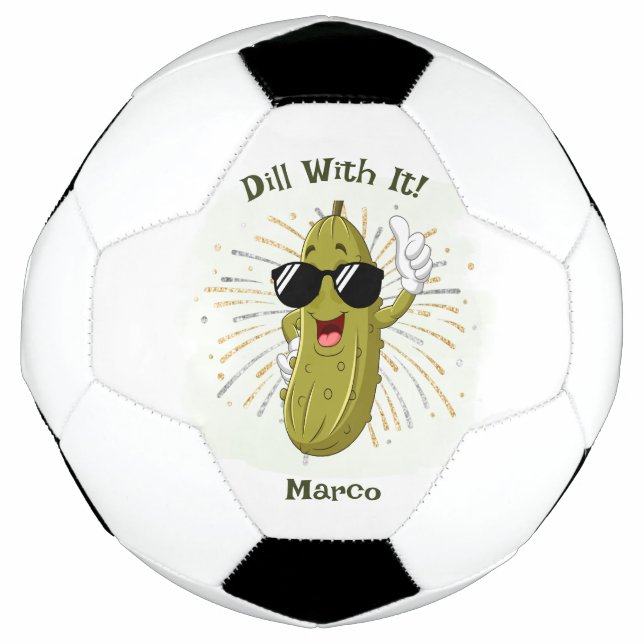 Personalisierter Fußball-Ballteppich Fußball (Vorderseite)