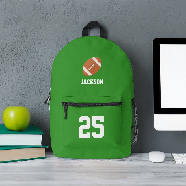 Personalisierter Fußball Bedruckter Rucksack (Von Creator hochgeladen)