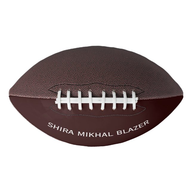 Personalisierter Fußball Football (Vorderseite)