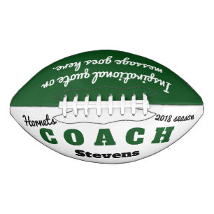Personalisierter Fußball für den Coach - Dankesc Football