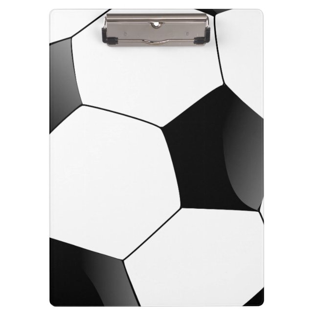 Personalisierter Fußball-Fußball-Ball-Fan-Sport Klemmbrett (Vorderseite)