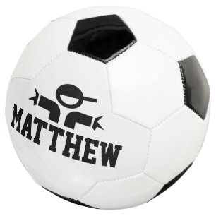 Personalisierter Fußball-Geschenkball mit dem Name Fußball